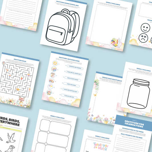Gratitude Journal for Kids | A Child's Guide to Learning & Practicing Gratitude (Download/Print or GoodNotes)