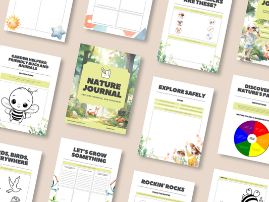 Nature Journal for Kids | Outdoor Exploration & Observation Activity Book