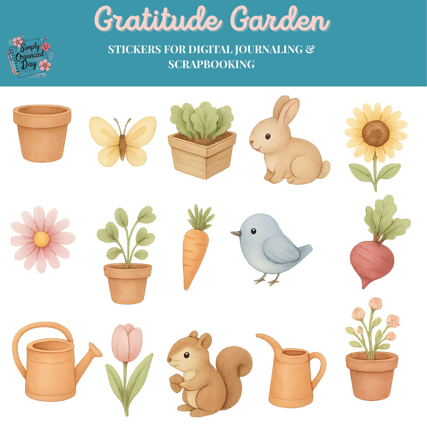 Gratitude Journal for Kids | A Child's Guide to Learning & Practicing Gratitude  (Download/Print or GoodNotes)