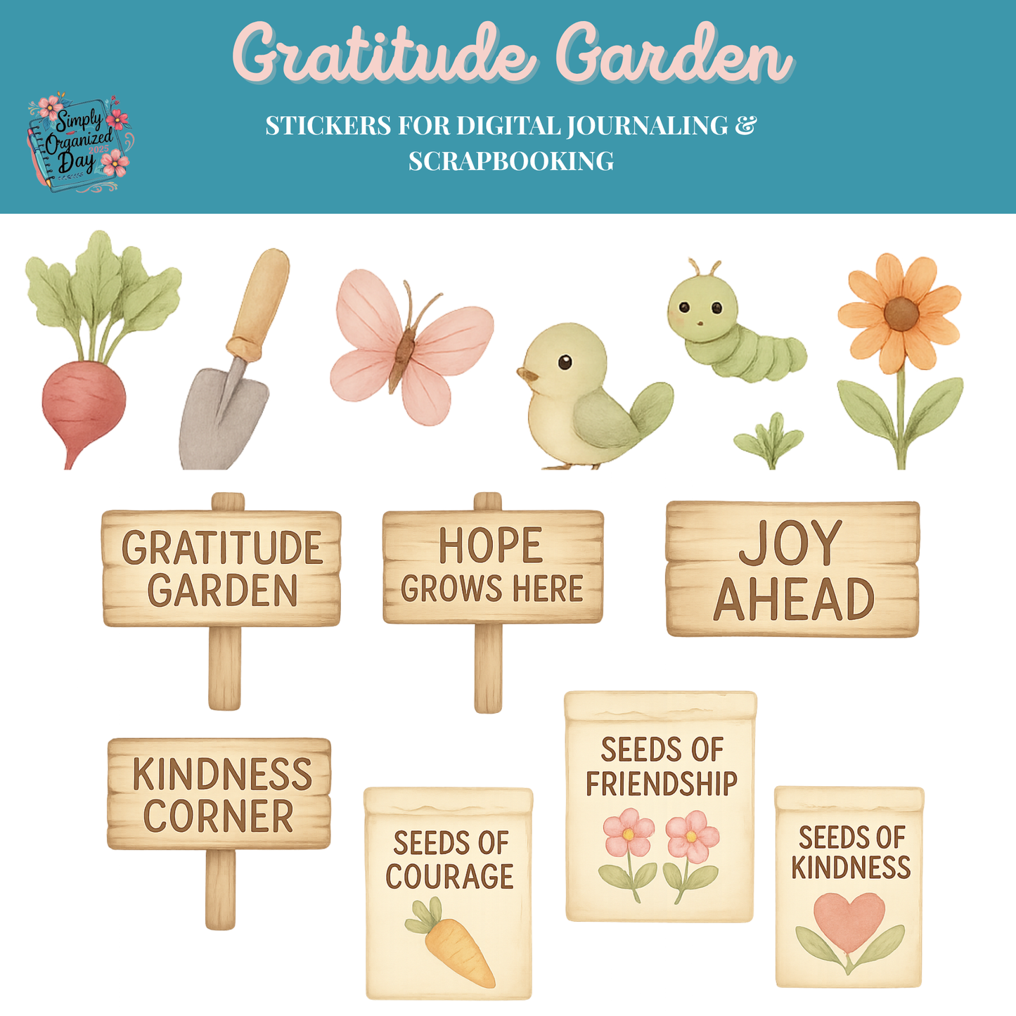Gratitude Journal for Kids | A Child's Guide to Learning & Practicing Gratitude  (Download/Print or GoodNotes)